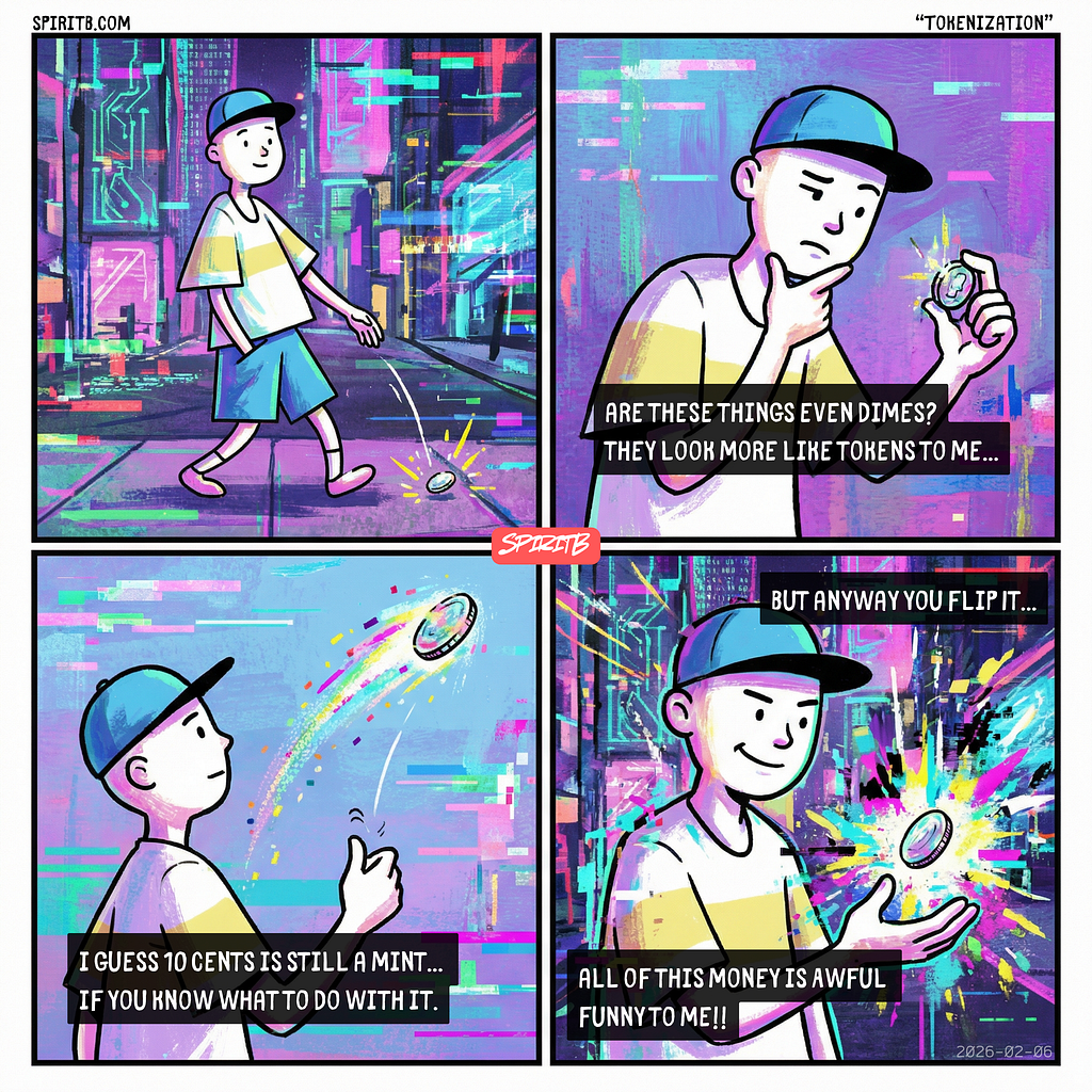 Tokenization - Spirit B Comic